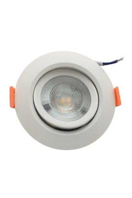 ACK AD01-00530 6500K Beyaz 5W Beyaz Kasa Cob Led Spot Armatür - 2