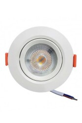 ACK AD01-00530 6500K Beyaz 5W Beyaz Kasa Cob Led Spot Armatür - 3