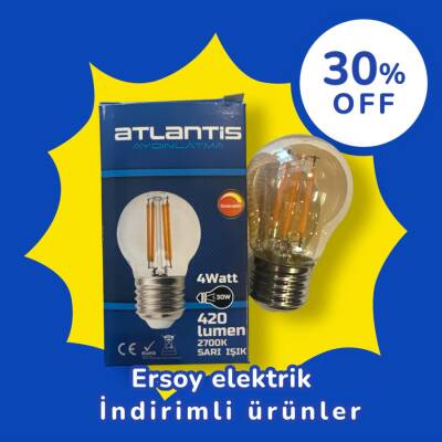 atlantis aydınlatma led filamend ampül - 1