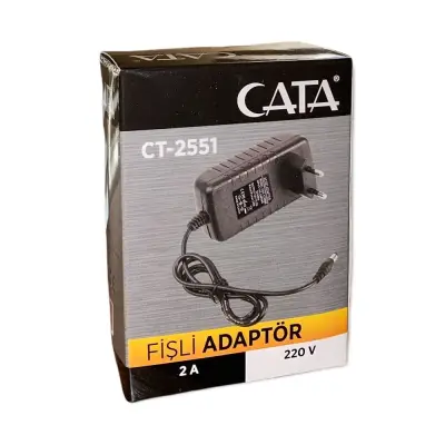 Cata Cata CT-2551 220 V 2 Amper Adaptör - 1