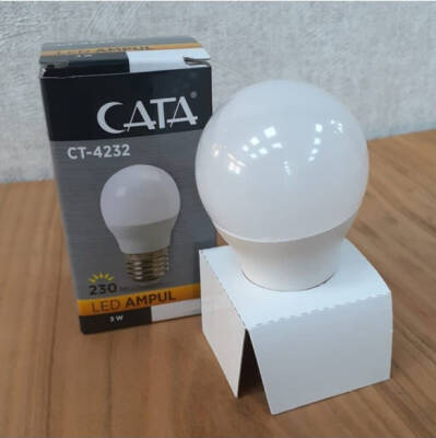 Cata CT-4232 6W Led Ampul Kırmızı E27 Edison - 1