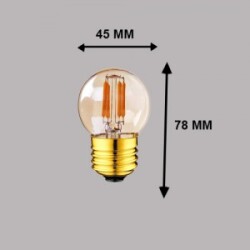 Cata Ct 4283 Rustik Led Ampul AMBER - 3