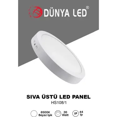 dünya led 30w led panel spot 6500k - 1