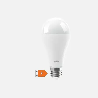 Ecolite Sarjlı 9W Led Ampul / Sarı Işık (3000K) - 1