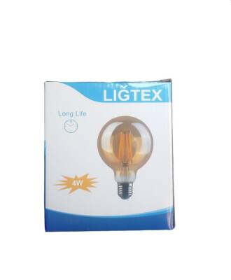 lighteglon file 4w 280lm e27 led ampülm - 1