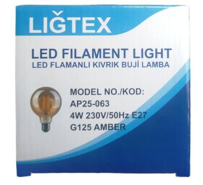 lighteglon file 4w 280lm e27 led ampülm - 3