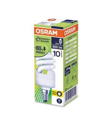 Osram 12W E14 Tasarruflu Warm White-Sarı - 2