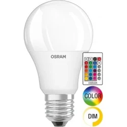 Osram Led Star Rgbw Class A 9W/2700K E27 806 Lm - Uzaktan Kumandalı Renk Değiştiren Ampul Sarı Işık - 2