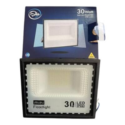 Şila LED 30W 2700 Lümen Slim LED Projektör Beyaz - 1