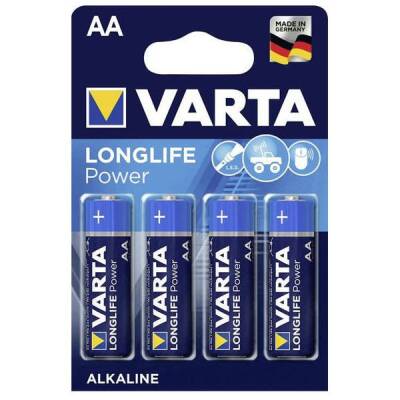 Varta Alkaline Longlife Power AAA İnce Kalem Pil 4'lü Paket - 2