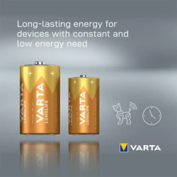 Varta Longlife D 2'li Alkalin Pil - 2