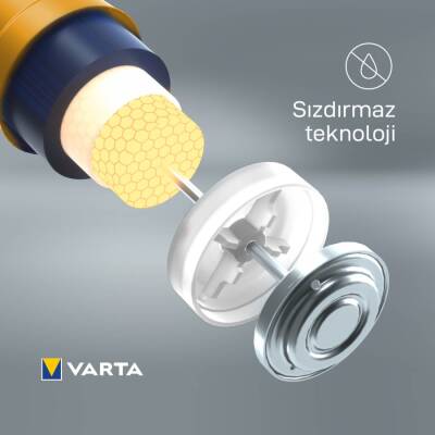 Varta Longlife İnce Pil 4'lü AAA - 6