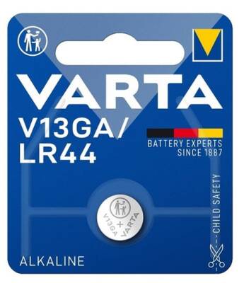 Varta LR44 V13GA AG13 Alkalin Pil - 1