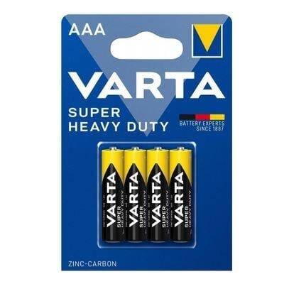 Varta Superlife Manganez AAA İnce Kalem Pil 4lü Paket - 1