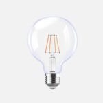 Ecolite Led Filament Globe G95 7W E14 2700K Led Ampul