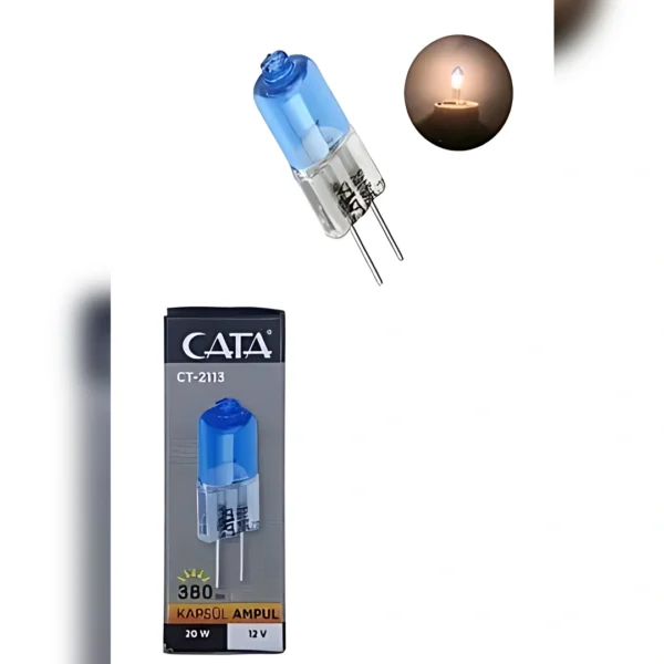 Cata Ct 2113 20 Watt G-4 Duylu Kapsül Ampul