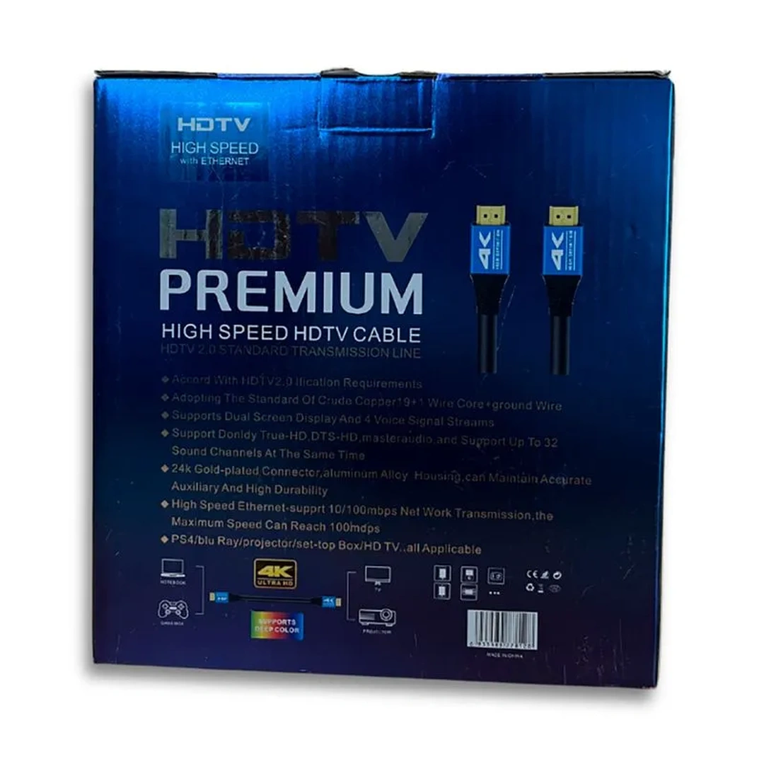 Hdtv 2.0V Premıum 4K Ultra Hd Hdmı Kablo 5Metre