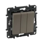 Legrand 768503 3'lü Raventi Bronz Anahtar